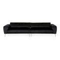 Christopher Knight Home Croydon Modern Glam Velvet Sofa for 4