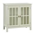 Portland 2 - Door Glass Cabinet by Simple Living