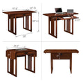 Leick Home Mission Style Writing and Computer Desk