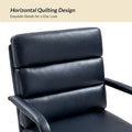 Joseph Contemporary Faux Leather Task Chair with Tilt Lock and Center Tilt by HULALA HOME