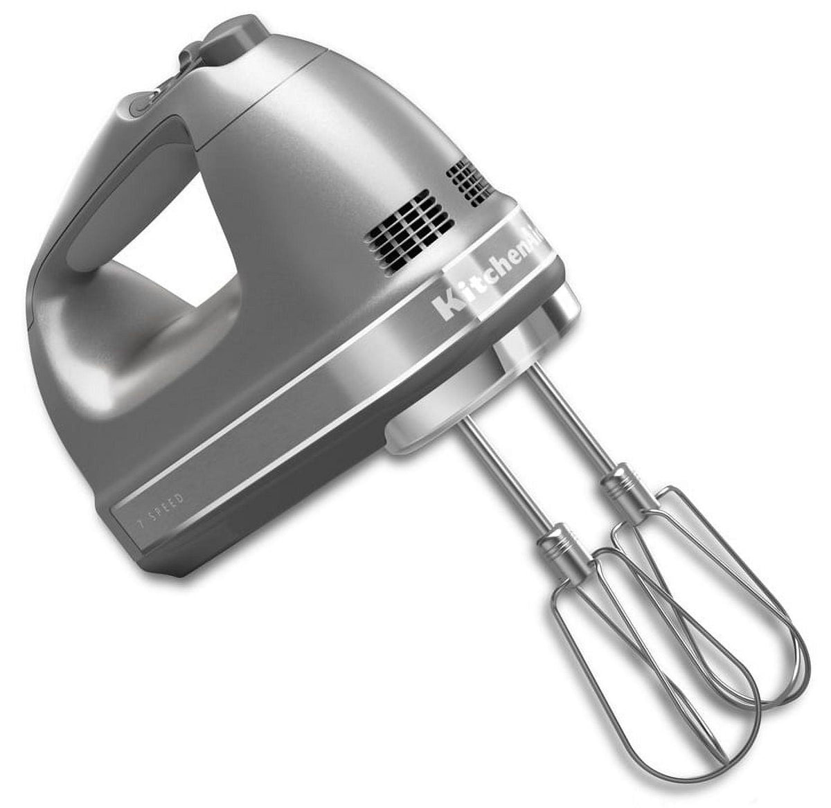 KitchenAid - 7-Speed Hand Mixer - Contour Silver