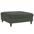 5-Piece Corduroy Modular Sectional Sofa with Ottoman