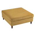5-Piece Corduroy Modular Sectional Sofa with Ottoman