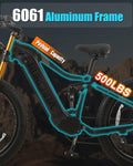 Dual Motors AWD 2000W Electric Bike for Adult 26'' UL2849 48V 30AH E - Mountain Bike 4.0 Fat Tire up to 35MPH&120miles Long Range Off - Road Ebike Dual Hydraulic Disc Brakes&Ful Suspension Electric Bicyc