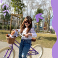 JOYSTAR Girls Bike for 2 - 12 Years Old Toddlers and Kids, 12" 14" 16" Kids Bike with Training Wheels & Basket, 20 in Kid'S Bicycle with Kickstand, Retro Style Bikes