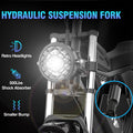 YVY 1500W Electric Bike for Adults, 33MPH 20'' Fat Tire Electric Motorcycle, 48V 20AH Removable Battery, 30 - 60 Miles Mountain Bike UL2849