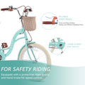 Bstjewey 20 in Girls Bike with Basket, Kids Bicycle for Ages 7 - 13