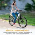 Velectrec Electric Bike 750W Motor, 26" Fat Tire 48V 10.4ah Battery 35 - 50miles Ebike