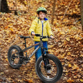 20 in Mountain Bike for 7 - 15 Years Old, 7 Speed Kids Bike with High Carbon Steel Frame, Fat Tire and Dual Disc Brake, Front Suspension Mountain