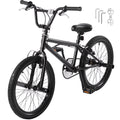 KFFKFF BMX Cycle, Freestyle Bike with 20 - Inch Wheels, BMX Racing Cycle with 360° Rotator and Four Pegs, Suitable for Novice to Skilled Riders, BMX Bikes for Teens and Adults