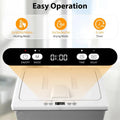 35L Large Towel Warmer Bucket for Bathroom, Foldable Blanket Warmer with Heat/Dry Modes, 24H Timer, Child Lock, Fits 3 Oversized 45"x70" Towels