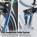 Dual Motors AWD 2000W Electric Bike for Adult 26'' UL2849 48V 30AH E - Mountain Bike 4.0 Fat Tire up to 35MPH&120miles Long Range Off - Road Ebike Dual Hydraulic Disc Brakes&Ful Suspension Electric Bicyc