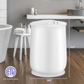 21L Large Towel Warmer Bucket for Bathroom, Hot Towel Heater with Flip-top Lid, Child Safety Lock & Auto Shut Off, Blanket Warmer for Bathrobes
