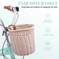 Bstjewey 20 in Girls Bike with Basket, Kids Bicycle for Ages 7 - 13