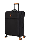 It Luggage Simultaneous 27" Softside Checked 8 Wheel Expandable Spinner Luggage, Harbour Blue