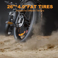 2000W Electric Bike for Adults 48V 22.4AH Ebikes 35MPH Mountain Ebike 26" Fat Tire