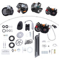 Aiqidi Full Set 100CC 4 - Stroke Bicycle Engine Kit Gas Motorized Motor Bike Modified Engine Conversion Kit Chain Drive 3HP 3600rpm