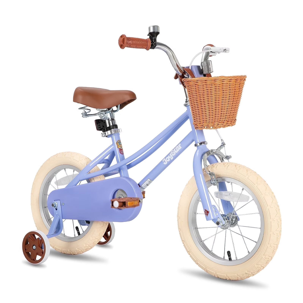 JOYSTAR Girls Bike for 2 - 12 Years Old Toddlers and Kids, 12" 14" 16" Kids Bike with Training Wheels & Basket, 20 in Kid'S Bicycle with Kickstand, Retro Style Bikes