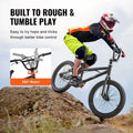 KFFKFF BMX Cycle, Freestyle Bike with 20 - Inch Wheels, BMX Racing Cycle with 360° Rotator and Four Pegs, Suitable for Novice to Skilled Riders, BMX Bikes for Teens and Adults