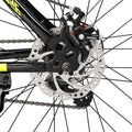 Ubesgoo 26" Lightweight Explorer Mountain Bike, 21 - Speed for Men and Women Disc Brakes & Suspension, Red/Black