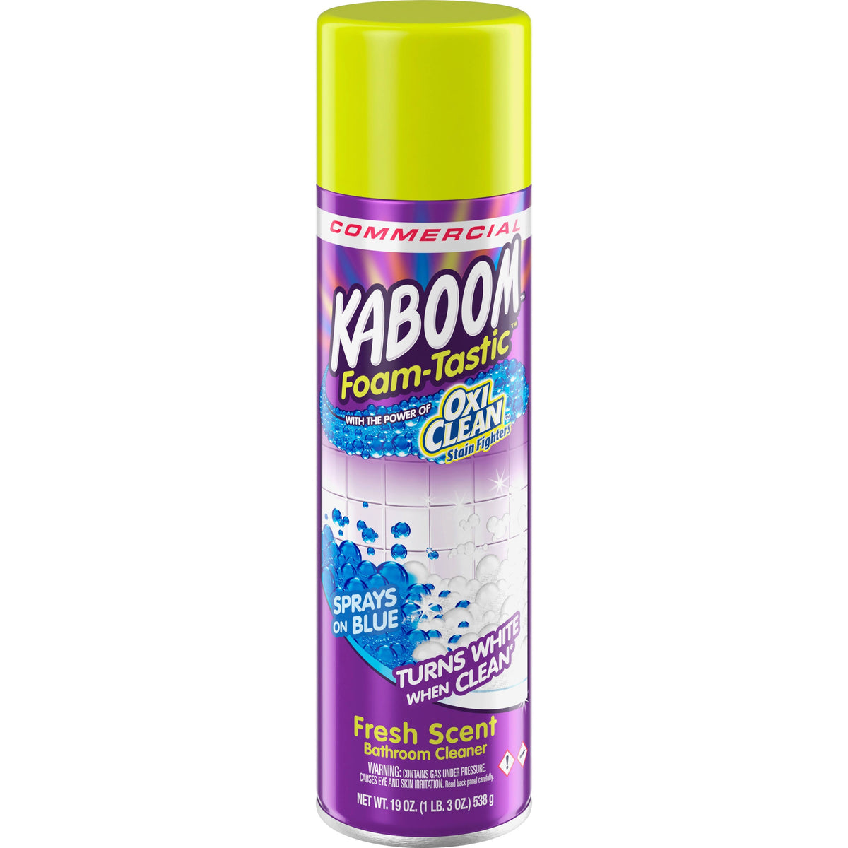 Kaboom Foam-Tastic Foaming Bathroom Cleaner, Fresh Scent - 19 oz
