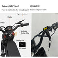 Ridingtimes GT73 Electric Motorbike 2400W 48V 18.2ah*2 Electric BIKE with 25" Tires Digital Screen Carbon Steel, BLACK