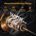 Jasion X - Hunter Electric Bike for Adults, 750W Motor Electric Bicycle with 48V 13AH Removable Battery, 20" X4.0 Fat Tire Folding Ebike, Full Suspension, 7 - Speed Bicycles