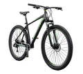 29 - In. Boundary Mens Mountain Bike, Black and Green
