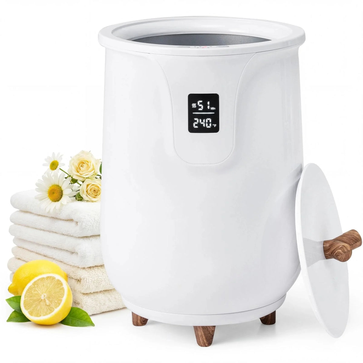 Tangkula Towel Warmer for Bathroom 20L Hot Towel Bucket Safe Auto Shut Off Function