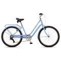 Schwinn Riverwalk Comfort Bike, 26 in Wheels, 7 Speed, Blue