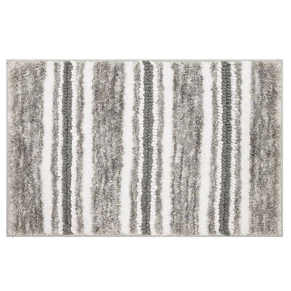 Sonoma Goods for Life Texture Striped Bath Rug - Gray - 17x24