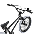 Cubsala 20 in Kids BMX Bike Freestylefor Age 6 - 14 Years Old Boys Girls with 4 Pegs, Black with Red Tires