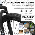 27 in Mountain Bike 21 Speed, Suspension Fork, Aluminum Frame Disc Brake, Mountain Biking for Both Men and Women