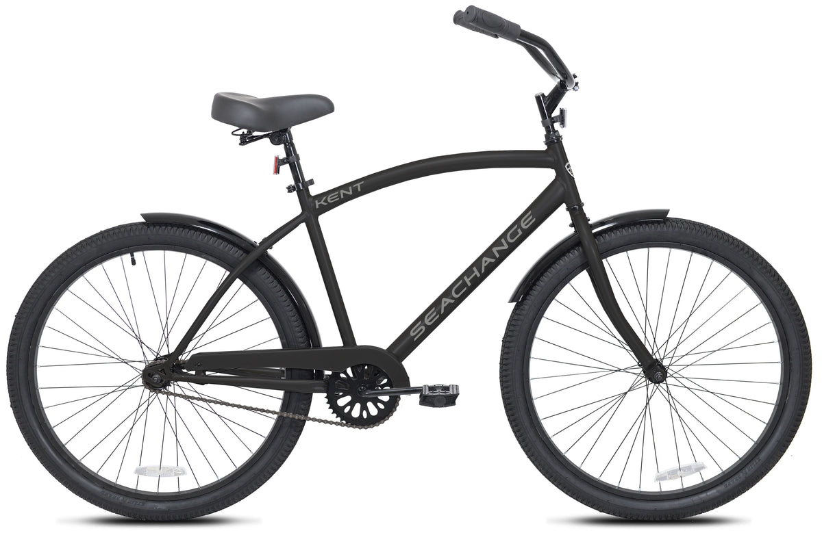 Kent Bicycles 26 - Inch Men'S Seachange Beach Cruiser Bike, Black