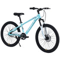 Zukka 20 in Kids Mountain Bike Steel Frame Hardtail Bicycle for Child Aged 7 - 10 Years Pink