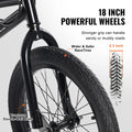 KFFKFF BMX Cycle, Freestyle Bike with 20 - Inch Wheels, BMX Racing Cycle with 360° Rotator and Four Pegs, Suitable for Novice to Skilled Riders, BMX Bikes for Teens and Adults